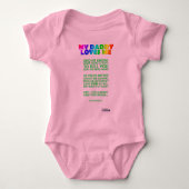 Mijn vader houdt van me romper (Voorkant)