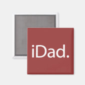 mijn Vader (iDad) Magneet (Voorkant / Achterkant)