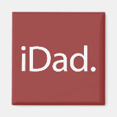 mijn Vader (iDad) Magneet (Voorkant)