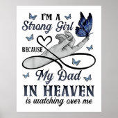 Mijn vader in de hemel kijkt toe poster (Voorkant)