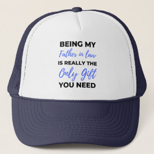 Mijn vader in de wet zijn is echt de enige cadeau trucker pet