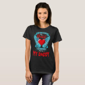 Mijn vader in herinneringen heeft een dochter verl t-shirt (Voorkant volledig)
