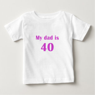 Mijn vader is 40