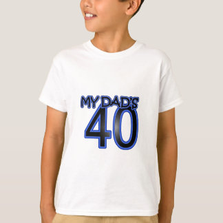 Mijn vader is 40 t-shirt