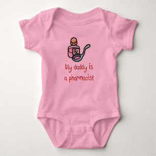 Mijn vader is apotheker Baby T-Shirt