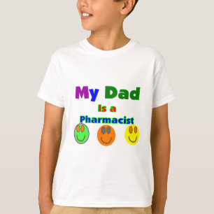 "Mijn vader is apotheker" Kinder cadeaus/Shirten T-shirt