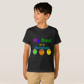 "Mijn vader is apotheker" Kinder cadeaus/Shirten T-shirt (Voorkant volledig)