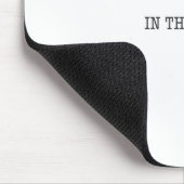 Mijn vader is de beste artiest ter wereld muismat (Hoek)