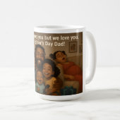 Mijn vader is de beste. Geen spijt Koffiemok (Voorkant rechts)