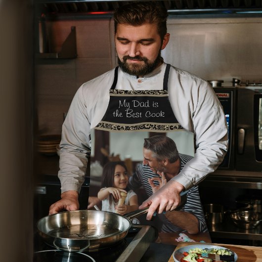 Mijn vader is de beste kok foto schort
