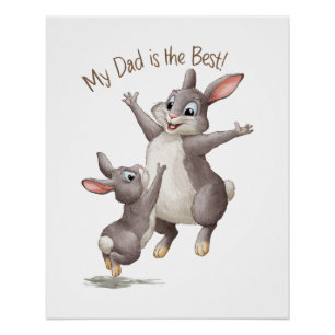Mijn vader is de beste. perfect poster