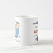 Mijn vader is de beste Schattigee Vaderdag Koffiemok (Center)