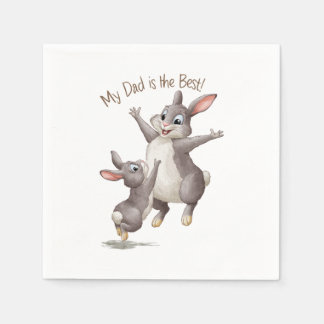 Mijn vader is de beste. servet