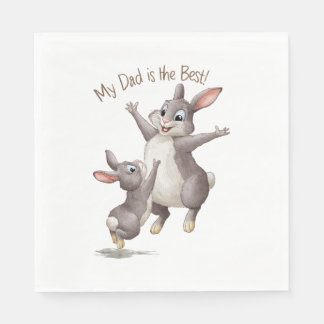 Mijn vader is de beste. servet