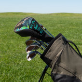 Mijn vader is de beste T-Rex gepersonaliseerde fot Golfheadcover (Insitu)