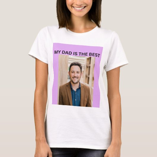 MIJN VADER IS DE BESTE T-SHIRT (Voorkant)