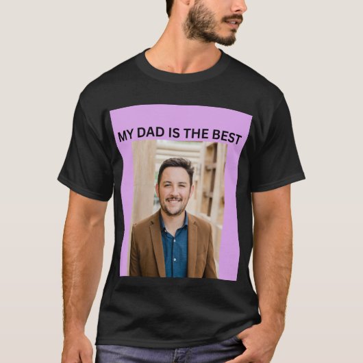 MIJN VADER IS DE BESTE T-SHIRT (Voorkant)