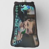Mijn vader is de beste Tee Rex Kids foto Golfheadcover (Draai 90)