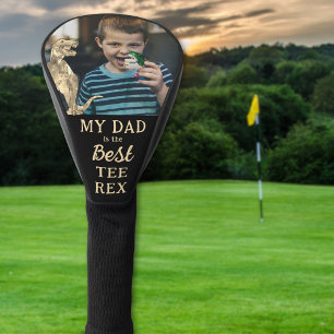 Mijn vader is de beste Tee Rex Kids foto Golfheadcover