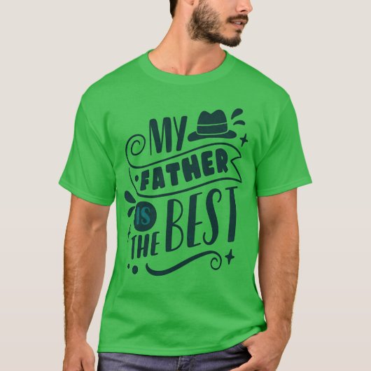 Mijn vader is de grappigste t-shirt (Voorkant)