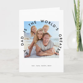 Mijn vader is de grootste vaderdag ter wereld kaart