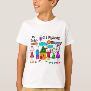 Mijn vader is een assistent voor artsen t-shirt