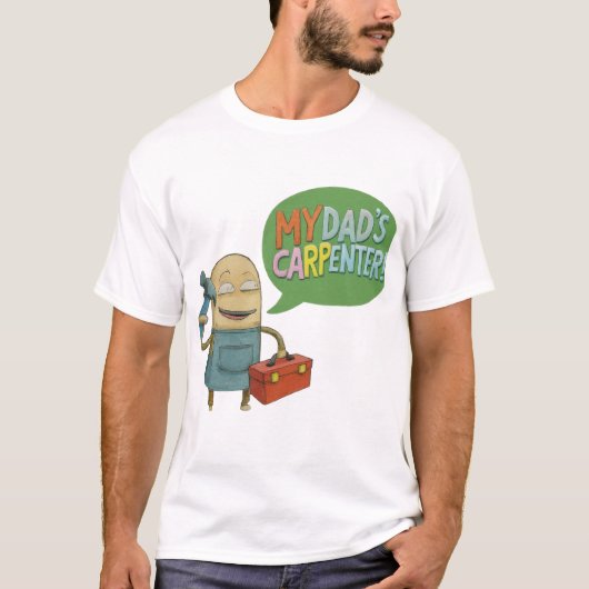Mijn vader is een Carpenter T-shirt (Voorkant)