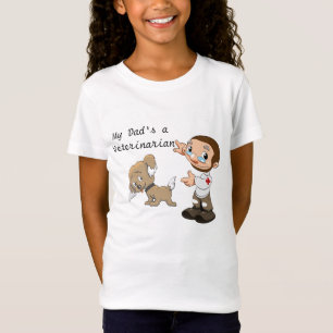 Mijn vader is een dierenarts t-shirt