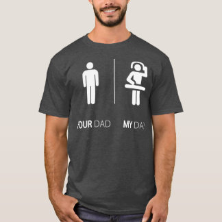 Mijn vader is een DJ Funny Disk Jockey DJ Gift T-shirt