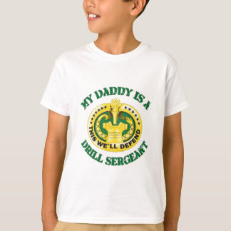 mijn vader is een drilsergeant t-shirt