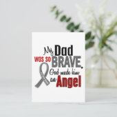 Mijn vader is een engel 1 hersenkanker briefkaart (Staand voorkant)