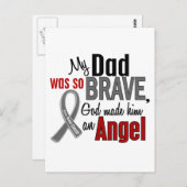 Mijn vader is een engel 1 hersenkanker briefkaart (Voorkant / Achterkant)