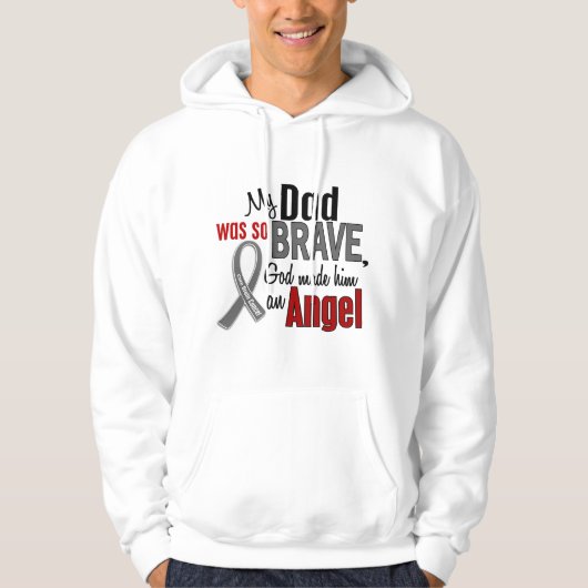 Mijn vader is een engel 1 hersenkanker hoodie (Voorkant)