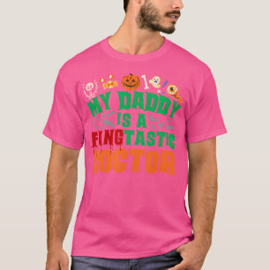 Mijn vader is een fantastische dokter Grappig Hall T-shirt