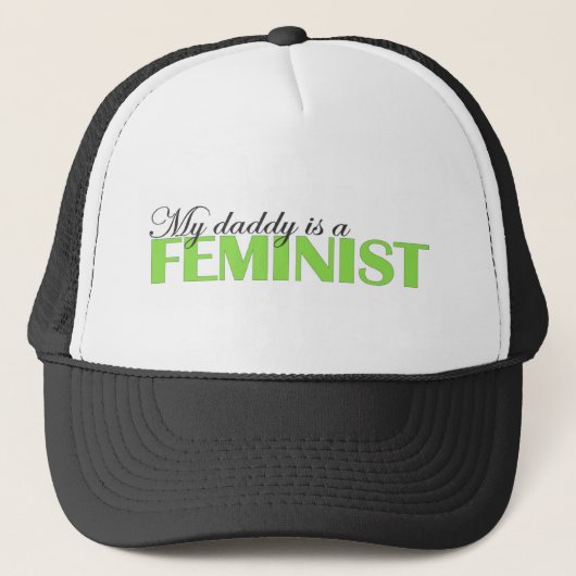 Mijn vader is een feminist trucker pet (Voorkant)