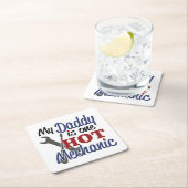 Mijn vader is een hete mechaniek kartonnen onderzetters (Insitu)