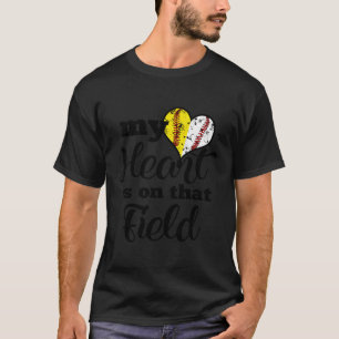Mijn vader is een honkbal softbal ouder t-shirt