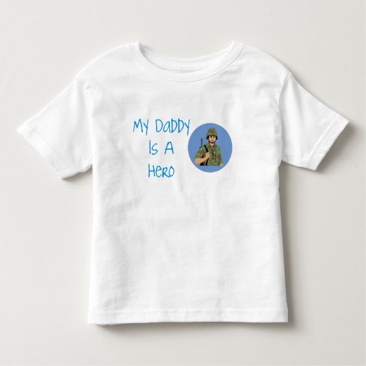 Mijn vader is een Kinder Shirt van de opperbevelhe (Voorkant)