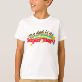 Mijn vader is een superheld t-shirt (Voorkant)