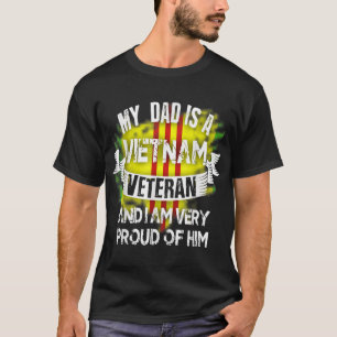 Mijn vader is een Vietnam Veteraan. T-shirt