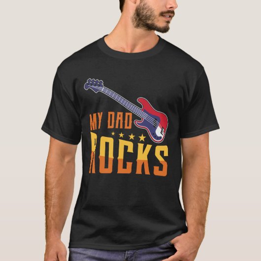 Mijn vader is geweldig t-shirt (Voorkant)