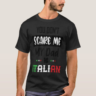 Mijn vader is Italiaans Italië Italië T-shirt