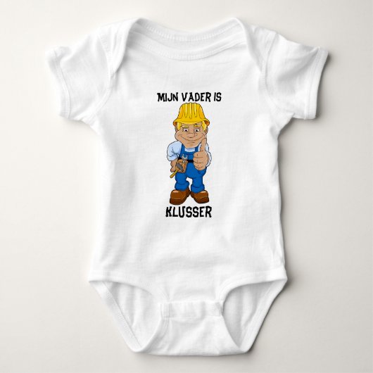 Mijn vader is klusser romper (Voorkant)
