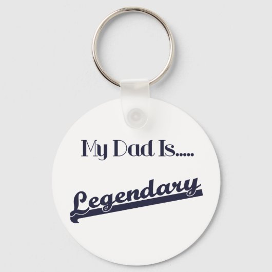 Mijn vader is legende sleutelhanger (Voorkant)
