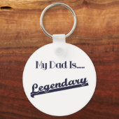 Mijn vader is legende sleutelhanger (Voorkant)