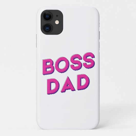 MIJN VADER IS MIJN BAAS, IK HOU VAN JE PAPA Case-Mate iPhone CASE (Achterkant)