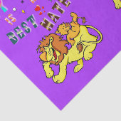 Mijn vader is mijn beste vriend tissuepapier (Detail)