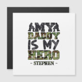 Mijn vader is mijn held - camouflage lettering (Voorkant / Achterkant)