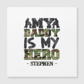 Mijn vader is mijn held - camouflage lettering (Voorkant)