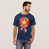 Mijn vader is mijn held grappig t-shirt (Voorkant volledig)
